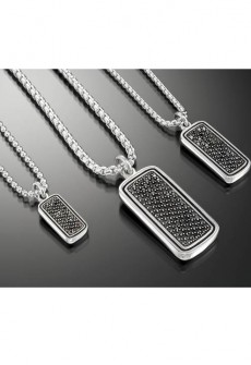 Black Diamond Dog Tags by David Heston