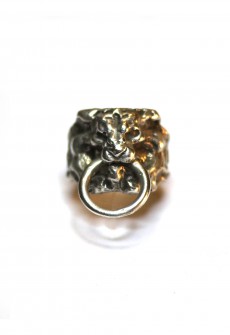 Ring “Lion Knocker” by Perry Gargano