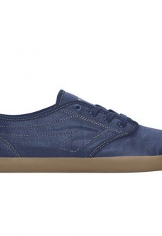 Marcos Navy/Gum Canvas Sneaker by The People’s Movement