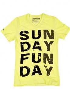 Sun Day Fun Day V Neck